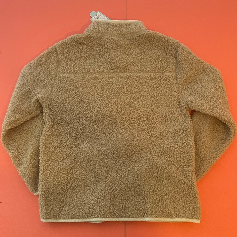 Cat & Jack girls medium zip up, pocketed Sherpa Jacket. NWT. Girls size medium. - Picture 5 of 7